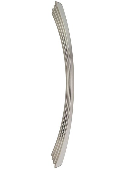 Sydney Flair Appliance Pull - 12 inch Center-to-Center in Polished Nickel.